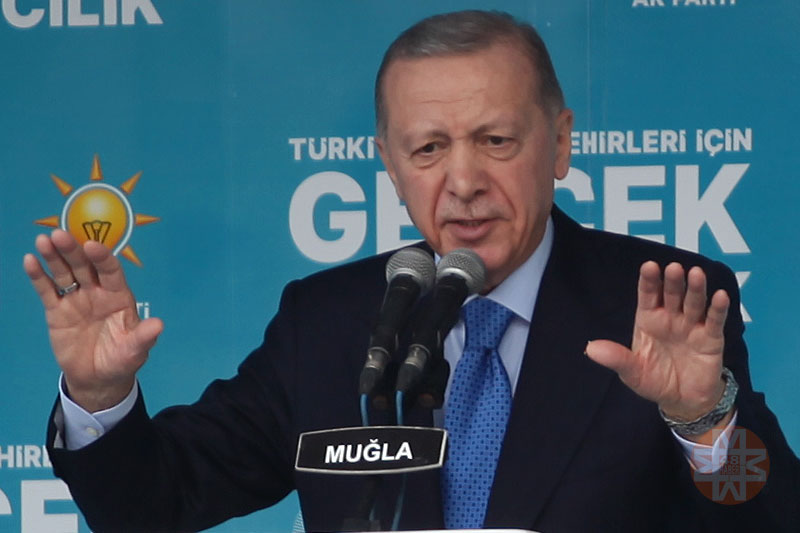 Muğla'da Erdoğan'a coşkulu miting - 48 Haber Ajansı