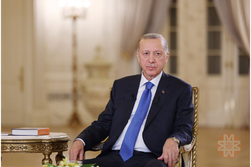 Cumhurbaşkanı ve AK PArti Genel Başkanı Recep Tayyip Erdoğan 2 televizyon kanalının ortak yayınında soruları yanıtladı