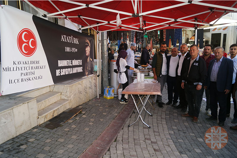 MHP Kavaklıdere'den Atatürk hayrına lokma 1