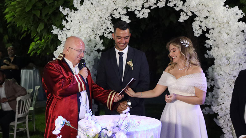 Futbolcu Uğur Çakın ve Özlem Yurt evlendi 2