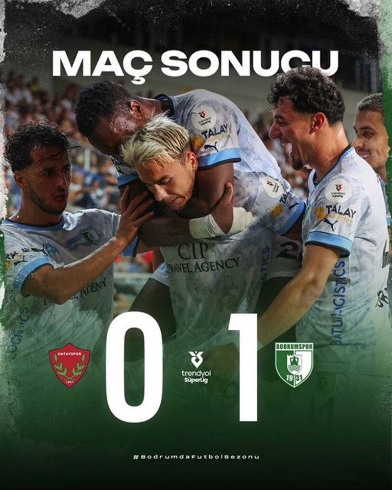 Atakaş Hatayspor 0 - 1 Sipay Bodrum FK