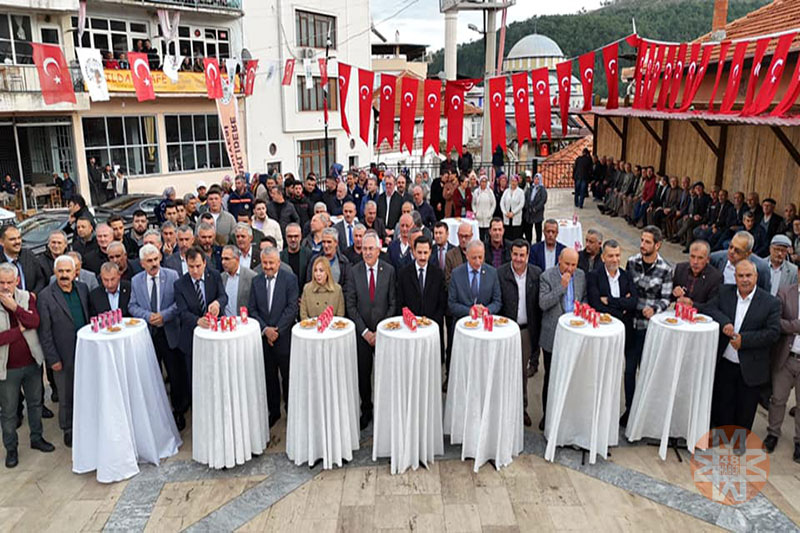 Kavaklıdere Menteşe'de gaz akış töreni, 24 Kasım 2023 - 48 Haber Ajansı