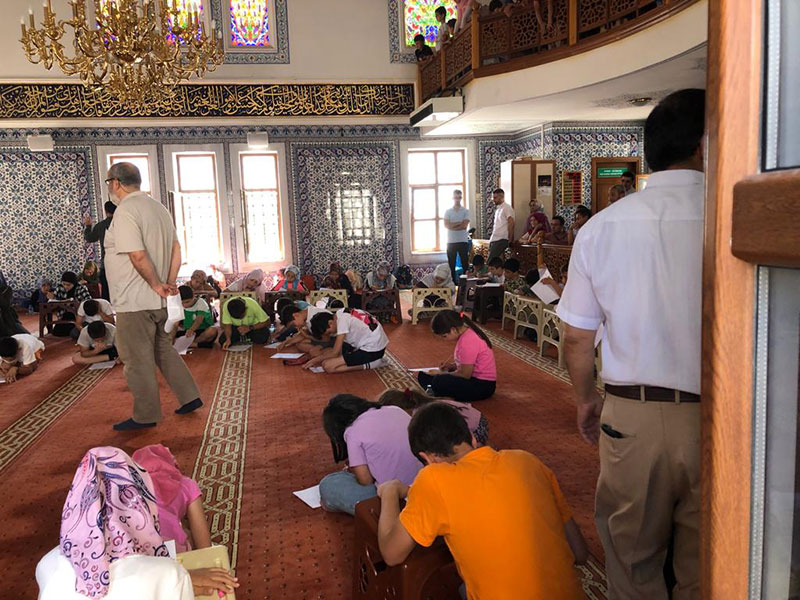 Kavaklıdere'de 2023 yaz Kur'an kursu bilgi yarışması 2