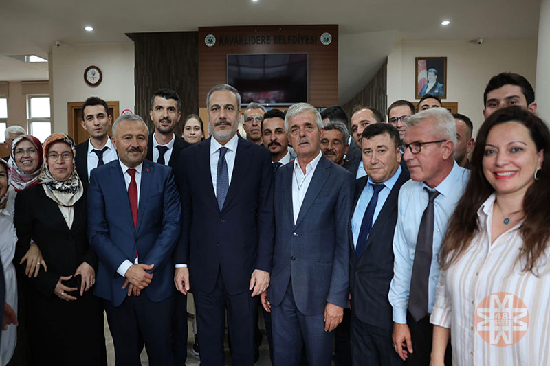 Dışişleri Bakanı Hakan Fidan Muğla'da, Kavaklıdere Belediyesi ziyaret
