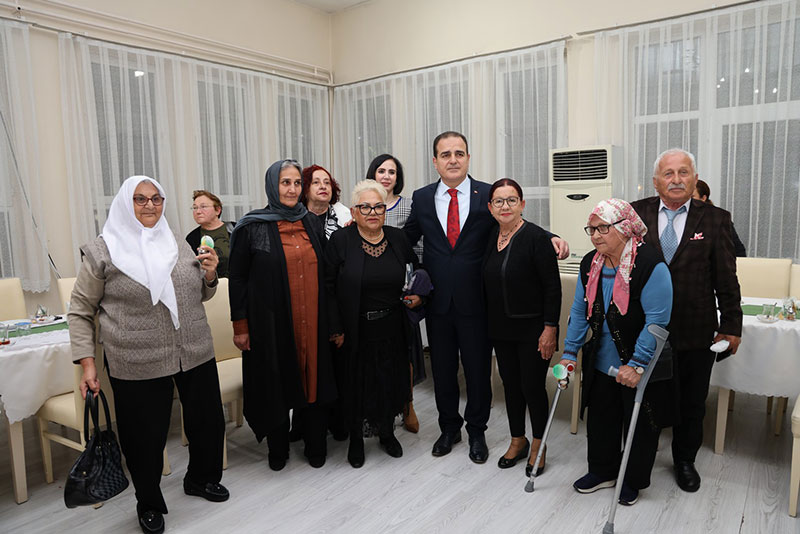 Muğla Valisi ve eşinini Abide Hasan Nuri Öncüer Huzurevi Yaşlı Bakım ve Rehabilitasyon Merkezi ziyareti 3