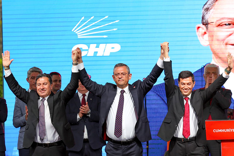 CHP lideri Özgür Özel Muğla'da 3