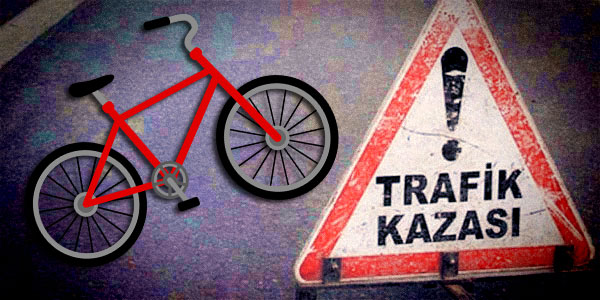 Bisiklet kazası, trafik kazası - Arşiv - 48 Haber Ajansı